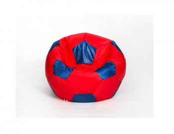Кресло-мешок Мяч малый красно-синее в Когалыме - kogalym.mebel-74.com | фото
