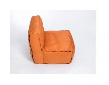 Модульное кресло Комфорт Колор прямое оранжевое в Когалыме - kogalym.mebel-74.com | фото