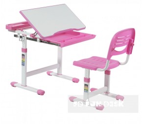 Комплект парта + стул трансформеры Cantare Pink в Когалыме - kogalym.mebel-74.com | фото