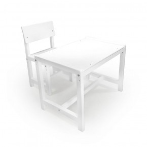 Детский растущий комплект стол и стул Я САМ "Лофт" (Белый, Белый) в Когалыме - kogalym.mebel-74.com | фото