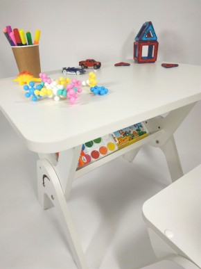 Детский растущий стол-парта и стул Я САМ "Умка" (Белый) в Когалыме - kogalym.mebel-74.com | фото