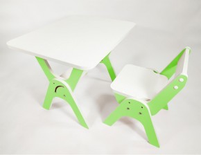 Детский растущий стол-парта и стул Я САМ "Умка" (Зеленый) в Когалыме - kogalym.mebel-74.com | фото