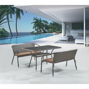 Комплект мебели из иск. ротанга T286A/S139A-W53 Brown в Когалыме - kogalym.mebel-74.com | фото