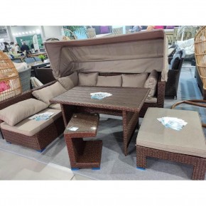Комплект мебели с диваном AFM-320B-T320 Brown в Когалыме - kogalym.mebel-74.com | фото