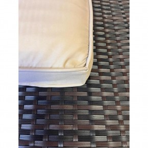 Комплект плетеной мебели  YR822Br Brown-Beige (подушка бежевая) в Когалыме - kogalym.mebel-74.com | фото