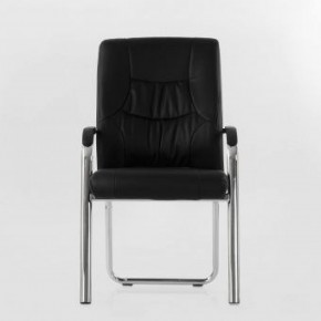 Кресло Barneo K-15 для посетителей и переговорных (черный) в Когалыме - kogalym.mebel-74.com | фото