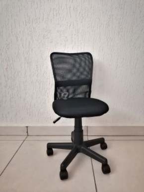 Кресло Barneo K-401 детское (черная ткань/сетка) в Когалыме - kogalym.mebel-74.com | фото
