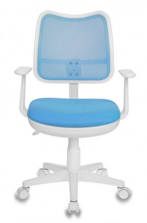 Кресло детское Бюрократ CH-W797/LB/TW-55 голубой в Когалыме - kogalym.mebel-74.com | фото