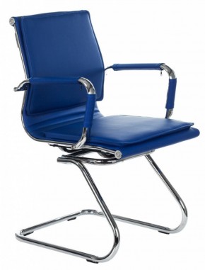 Кресло для посетителя Бюрократ CH-993-Low-V/blue синий в Когалыме - kogalym.mebel-74.com | фото