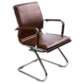 Кресло для посетителя Бюрократ CH-993-Low-V/Brown коричневый в Когалыме - kogalym.mebel-74.com | фото