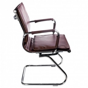 Кресло для посетителя Бюрократ CH-993-Low-V/Brown коричневый в Когалыме - kogalym.mebel-74.com | фото