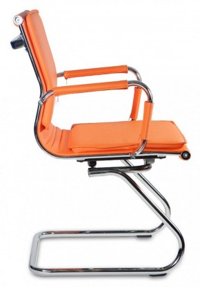 Кресло для посетителя Бюрократ CH-993-Low-V/orange оранжевый в Когалыме - kogalym.mebel-74.com | фото