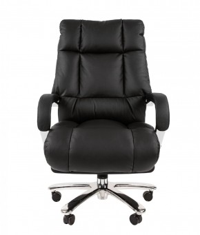 Кресло для руководителя CHAIRMAN 405 (Кожа) Черное в Когалыме - kogalym.mebel-74.com | фото