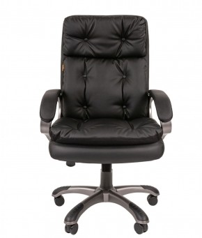 Кресло для руководителя  CHAIRMAN 442 (экокожа черная) в Когалыме - kogalym.mebel-74.com | фото