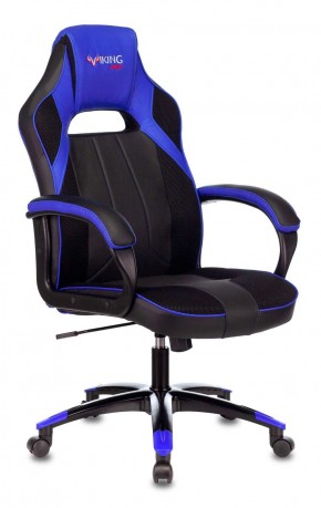 Кресло игровое Бюрократ VIKING 2 AERO BLUE черный/синий в Когалыме - kogalym.mebel-74.com | фото