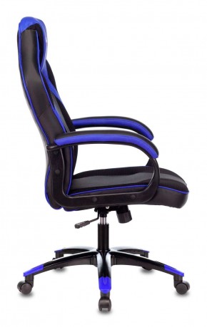 Кресло игровое Бюрократ VIKING 2 AERO BLUE черный/синий в Когалыме - kogalym.mebel-74.com | фото