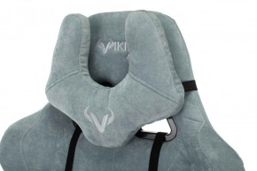 Кресло игровое Бюрократ VIKING KNIGHT LT28 FABRIC серо-голубой в Когалыме - kogalym.mebel-74.com | фото