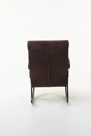 Кресло-качалка КОРСИКА 34-Т-AC (кофе) в Когалыме - kogalym.mebel-74.com | фото