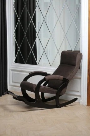 Кресло-качалка МАРСЕЛЬ 33-Т-AC (кофе) в Когалыме - kogalym.mebel-74.com | фото