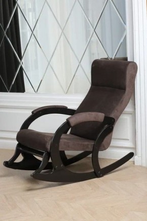 Кресло-качалка МАРСЕЛЬ 33-Т-AC (кофе) в Когалыме - kogalym.mebel-74.com | фото
