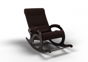 Кресло-качалка Тироль 12-Т-ГР (ткань/венге) ГРАФИТ в Когалыме - kogalym.mebel-74.com | фото