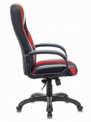Кресло компьютерное BRABIX PREMIUM "Rapid GM-102" (экокожа/ткань, черное/красное) 532107 в Когалыме - kogalym.mebel-74.com | фото