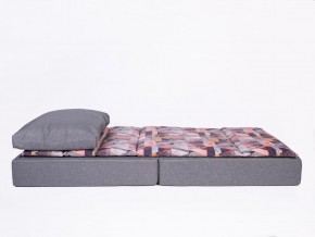 Кресло-кровать бескаркасное Харви (серый-геометрия слейт) в Когалыме - kogalym.mebel-74.com | фото