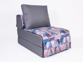 Кресло-кровать бескаркасное Харви (серый-сноу деним) в Когалыме - kogalym.mebel-74.com | фото