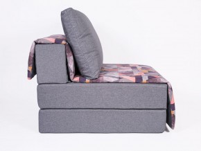 Кресло-кровать бескаркасное Харви (серый-сноу манго) в Когалыме - kogalym.mebel-74.com | фото