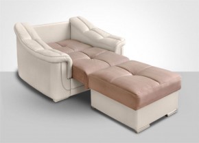 Кресло-кровать + Пуф Кристалл (ткань до 300) НПБ в Когалыме - kogalym.mebel-74.com | фото