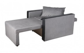 Кресло-кровать Милена с подлокотниками (серый) Велюр в Когалыме - kogalym.mebel-74.com | фото