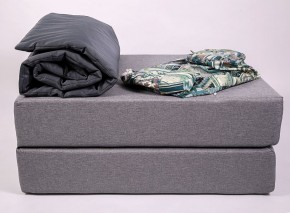 Кресло-кровать-пуф бескаркасное Прайм (мехико серый-графит) в Когалыме - kogalym.mebel-74.com | фото