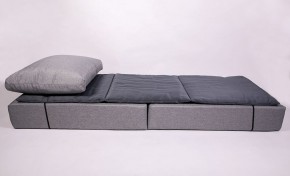Кресло-кровать-пуф бескаркасное Прайм (сиреневый-серый) в Когалыме - kogalym.mebel-74.com | фото