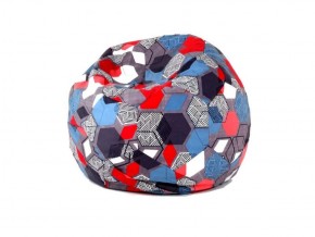 Кресло-мешок Мяч M (Geometry Slate) в Когалыме - kogalym.mebel-74.com | фото