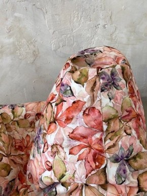 Кресло-мешок Цветы L в Когалыме - kogalym.mebel-74.com | фото