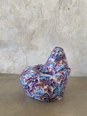 Кресло-мешок Цветы L в Когалыме - kogalym.mebel-74.com | фото