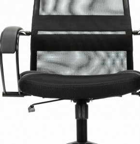 Кресло офисное BRABIX PREMIUM "Stalker EX-608 PL" (ткань-сетка/кожзам, черное) 532090 в Когалыме - kogalym.mebel-74.com | фото