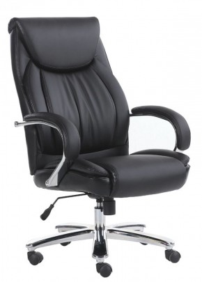 Кресло офисное BRABIX "Advance EX-575" (хром/экокожа/черное) 531825 в Когалыме - kogalym.mebel-74.com | фото