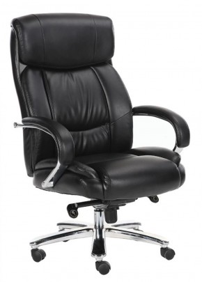 Кресло офисное BRABIX "Direct EX-580" (хром/рециклированная кожа/черное) 531824 в Когалыме - kogalym.mebel-74.com | фото