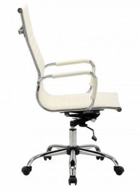 Кресло офисное BRABIX "Energy EX-509" (экокожа, хром, бежевое) 531166 в Когалыме - kogalym.mebel-74.com | фото
