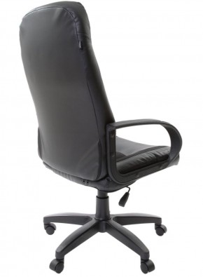 Кресло офисное BRABIX "Strike EX-525" (экокожа черная, ткань черная) 531381 в Когалыме - kogalym.mebel-74.com | фото