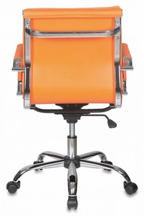 Кресло руководителя Бюрократ CH-993-LOW/ORANGE оранжевый в Когалыме - kogalym.mebel-74.com | фото