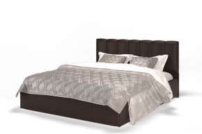 Кровать Элен 1600 + основание с ПМ (Лесмо brown) коричневый в Когалыме - kogalym.mebel-74.com | фото