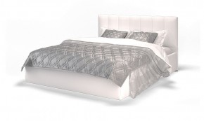 Кровать Элен 1600 + основание с ПМ (Vega white) белый в Когалыме - kogalym.mebel-74.com | фото