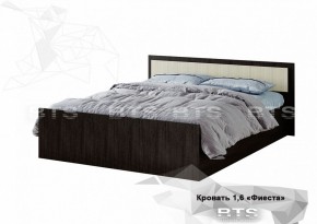 Кровать Фиеста 1600 LIGHT + Проложки LIGHT 1600 ДСП (Венге/Лоредо) в Когалыме - kogalym.mebel-74.com | фото