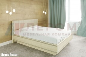 Кровать КР-1013 с мягким изголовьем в Когалыме - kogalym.mebel-74.com | фото