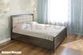 Кровать КР-1033 с мягким изголовьем в Когалыме - kogalym.mebel-74.com | фото