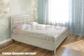Кровать КР-1034 с мягким изголовьем в Когалыме - kogalym.mebel-74.com | фото