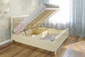 Кровать КР-1034 с мягким изголовьем в Когалыме - kogalym.mebel-74.com | фото
