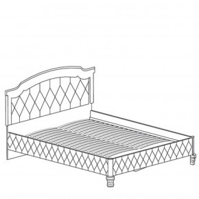 Кровать с обивкой №490 Марлен (1800) Кремовый белый в Когалыме - kogalym.mebel-74.com | фото